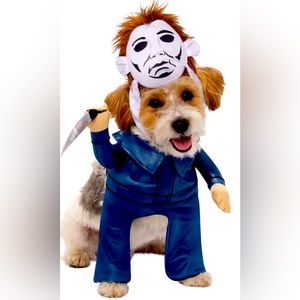 michael myers mask Dog halloween costume/outfit Halloween movie